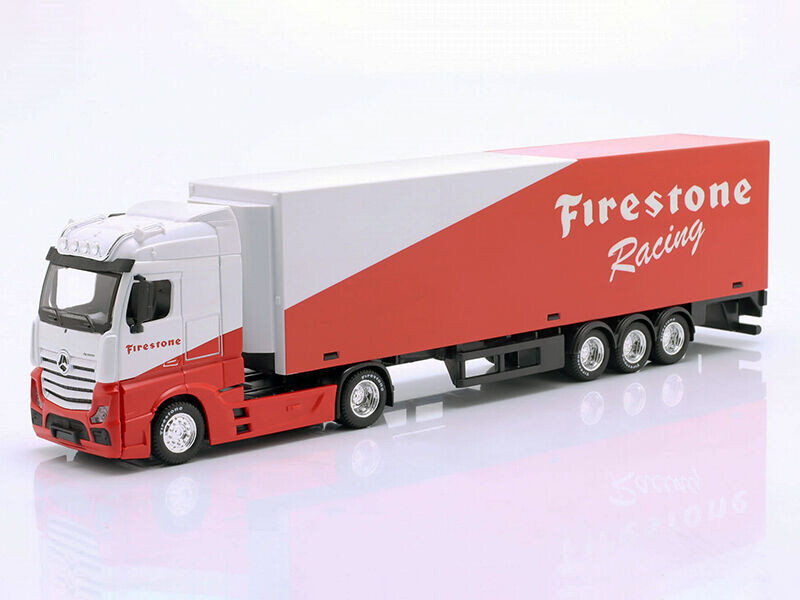 Bburago MB Actros Gigaspace Firestone 1:43